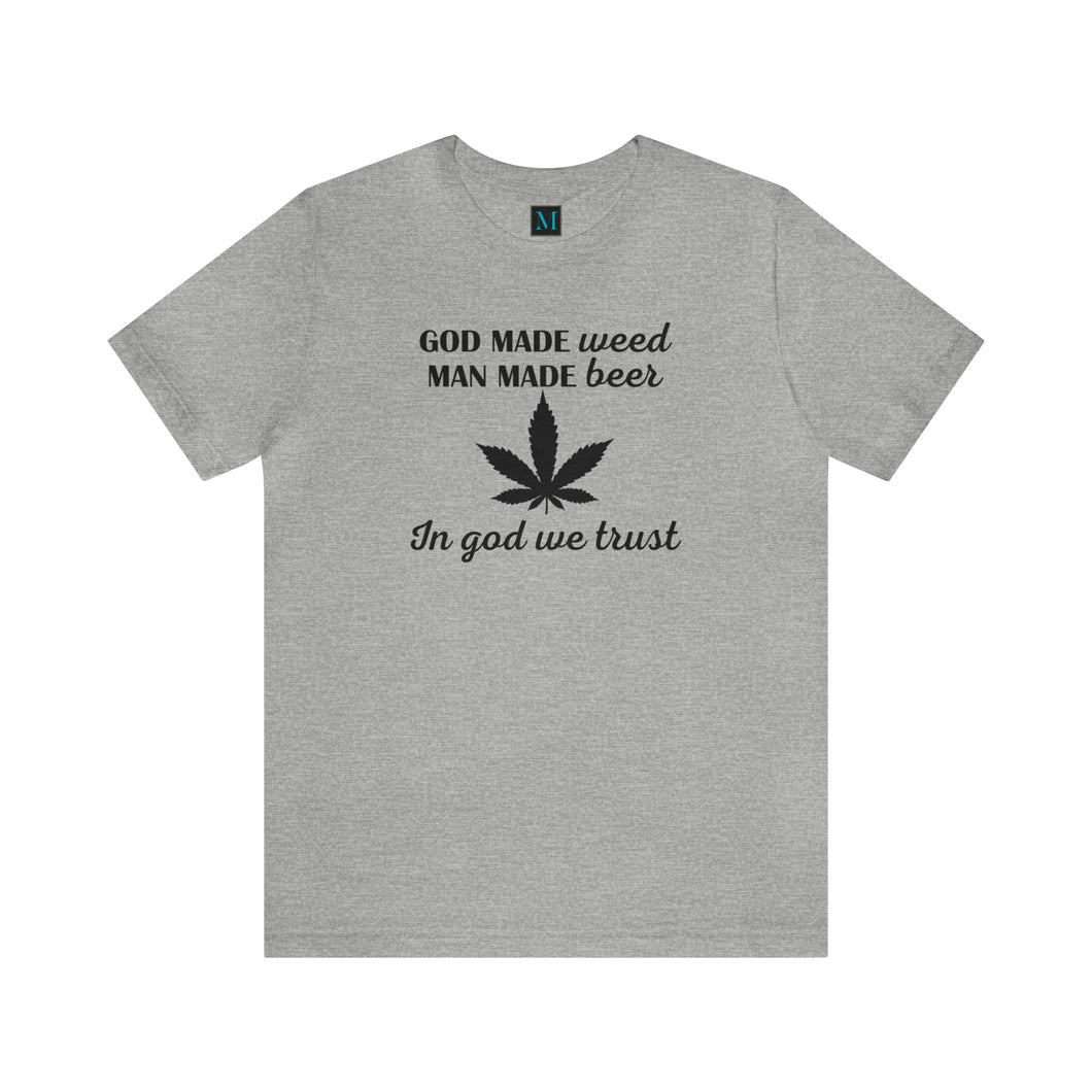 In God We Trust Jersey Short Sleeve Premium Tee