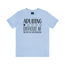 Load image into Gallery viewer, Adulting Short Sleeve Tee
