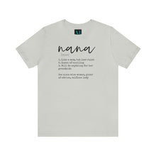 Load image into Gallery viewer, Nana Definition Jersey Short Sleeve Premium Tee
