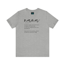 Load image into Gallery viewer, Nana Definition Jersey Short Sleeve Premium Tee
