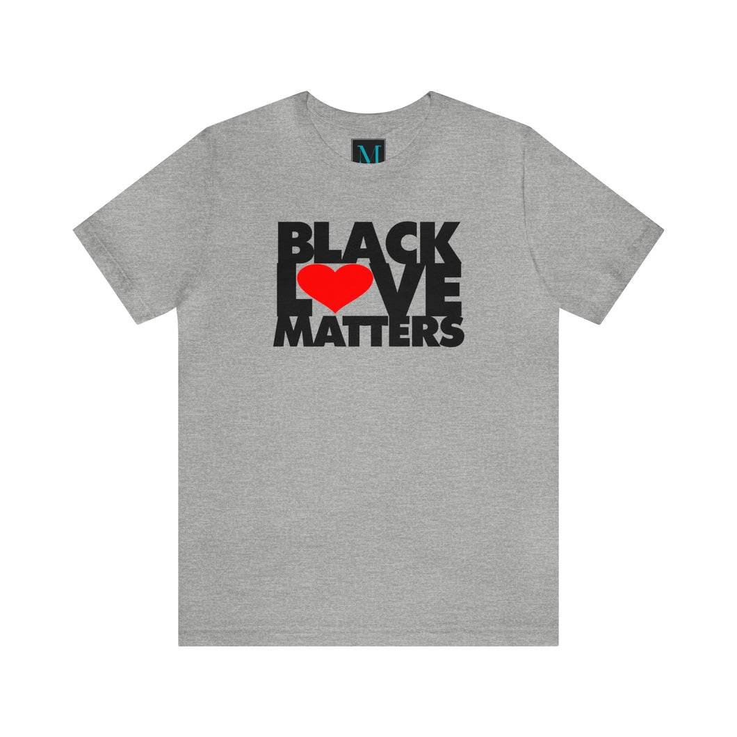 Black Love Jersey Short Sleeve Premium Tee