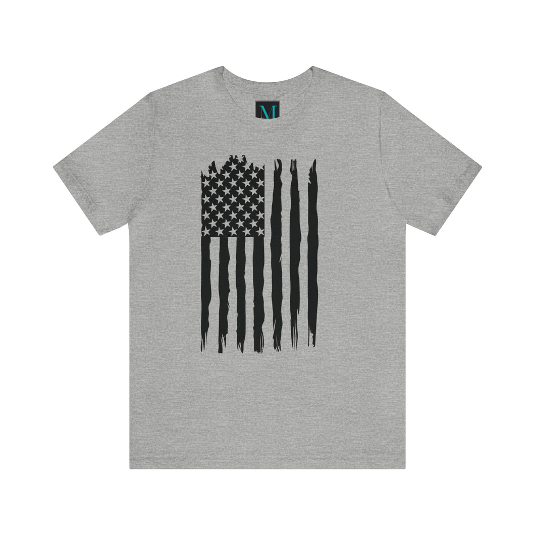 Black Flag Jersey Short Sleeve Tee