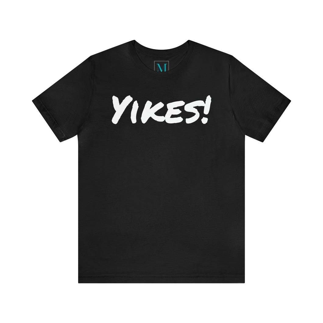 Yikes! Jersey Short Sleeve Premium Black Tee