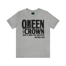 Load image into Gallery viewer, Queen With A Crown Jersey Short Sleeve Premium Tee
