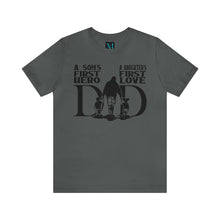 Load image into Gallery viewer, Hero Love Dad Jersey Short Sleeve Premium Tee
