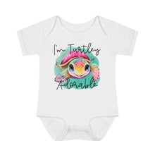 Load image into Gallery viewer, I&#39;m Turtley Adorable Infant Baby Rib Bodysuit
