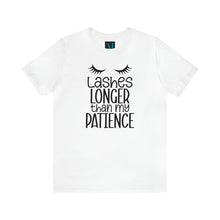 Load image into Gallery viewer, Lashes Jersey Short Sleeve Premium Tee
