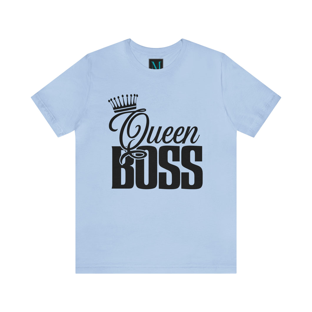 Queen Boss Jersey Short Sleeve Premium Tee