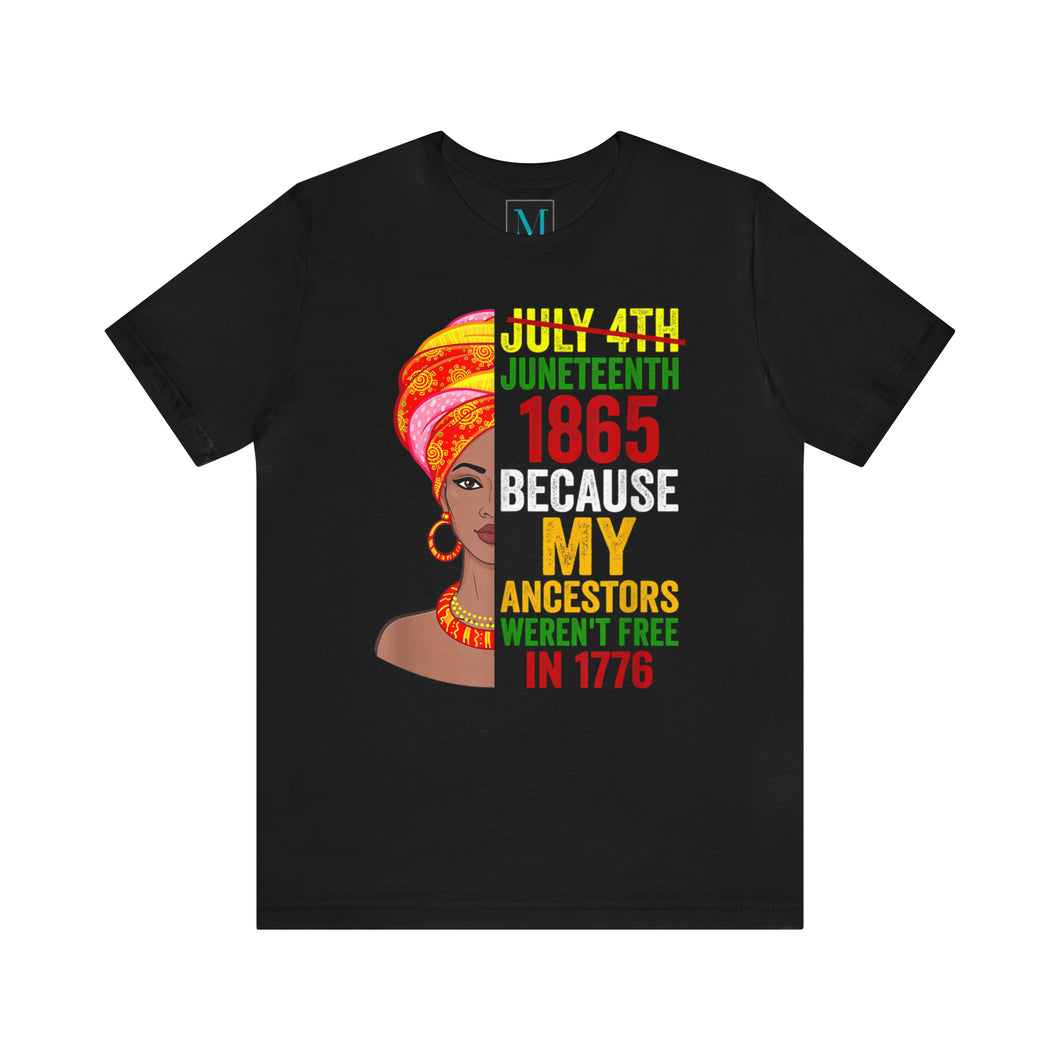 Juneteenth 1865 Jersey Short Sleeve Premium Tee