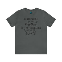 Load image into Gallery viewer, You Are the World Jersey Short Sleeve Premium Tee
