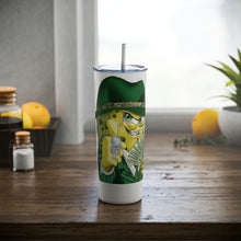 Load image into Gallery viewer, Better Have my Money Skinny Steel Tumbler with Straw, 20oz
