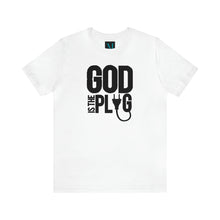 Load image into Gallery viewer, God is The Plug Jersey Short Sleeve Premium Tee
