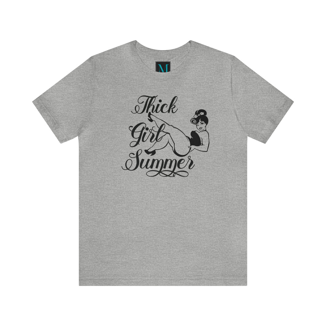 Thick Girl Summer Premium Short Sleeve Tee