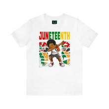 Load image into Gallery viewer, Juneteenth Vibes Jersey Short Sleeve Premium Tee
