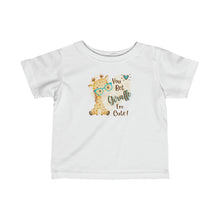 Load image into Gallery viewer, You Bet Infant Fine Jersey Tee
