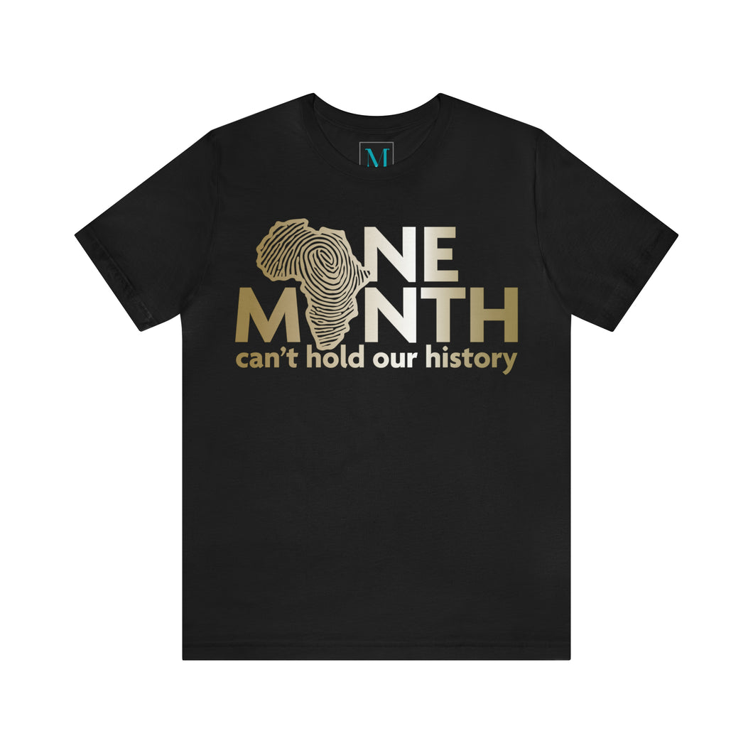 One Month Jersey Short Sleeve Premium Tee