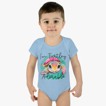 Load image into Gallery viewer, I&#39;m Turtley Adorable Infant Baby Rib Bodysuit
