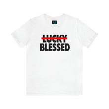 Load image into Gallery viewer, Lucky Blessed Jersey Short Sleeve Premium Tee
