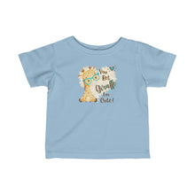 Load image into Gallery viewer, You Bet Infant Fine Jersey Tee
