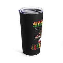 Load image into Gallery viewer, Stepping Into Juneteenth Sneaker Tumbler 20oz
