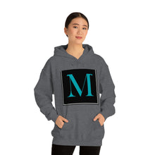 Load image into Gallery viewer, Masterpiece Designs Logo Heavy Blend™ Hooded Sweatshirt
