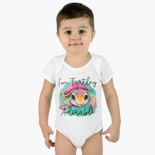 Load image into Gallery viewer, I&#39;m Turtley Adorable Infant Baby Rib Bodysuit
