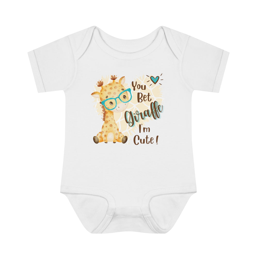 You Bet Infant Baby Rib Bodysuit