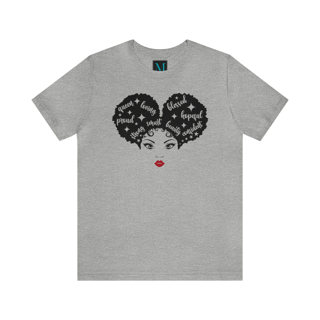 Afro Puff Short Sleeve Standard Tee Shirt