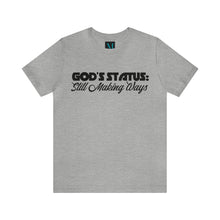 Load image into Gallery viewer, God Status Jersey Short Sleeve Premium Tee
