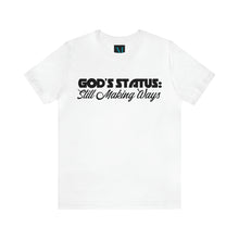 Load image into Gallery viewer, God Status Jersey Short Sleeve Premium Tee
