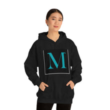 Load image into Gallery viewer, Masterpiece Designs Logo Heavy Blend™ Hooded Sweatshirt
