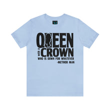 Load image into Gallery viewer, Queen With A Crown Jersey Short Sleeve Premium Tee
