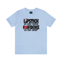 Load image into Gallery viewer, Lipstick and Confidence Standard Short Sleeve Tee
