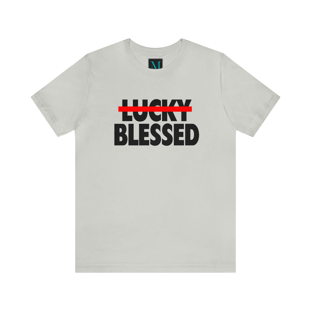 Lucky Blessed Jersey Short Sleeve Premium Tee