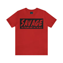 Load image into Gallery viewer, Savage Jersey Short Sleeve Premium Tee
