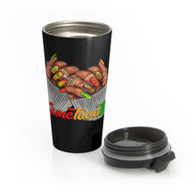 Load image into Gallery viewer, Juneteenth Nails Stainless Steel Travel Mug
