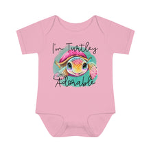 Load image into Gallery viewer, I&#39;m Turtley Adorable Infant Baby Rib Bodysuit
