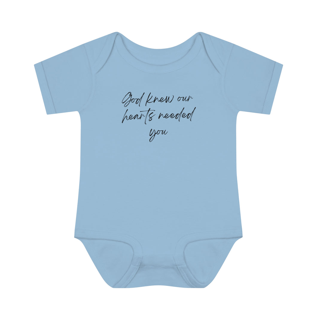 God Knew Infant Baby Rib Bodysuit