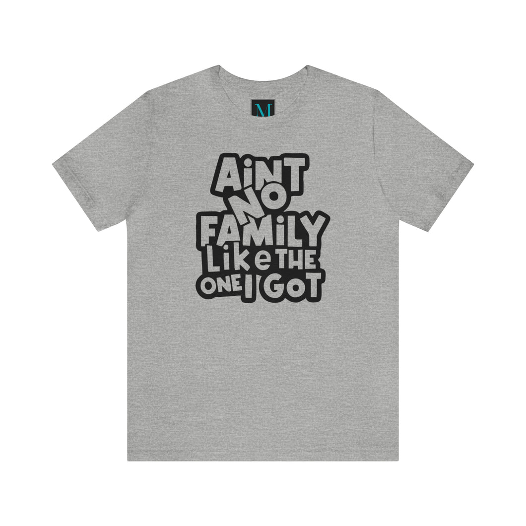 Aint no family like the one I got Jersey Short Sleeve Premium Tee