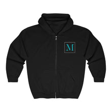 Load image into Gallery viewer, Masterpiece Design Logo Heavy Blend™ Full Zip Hooded Sweatshirt
