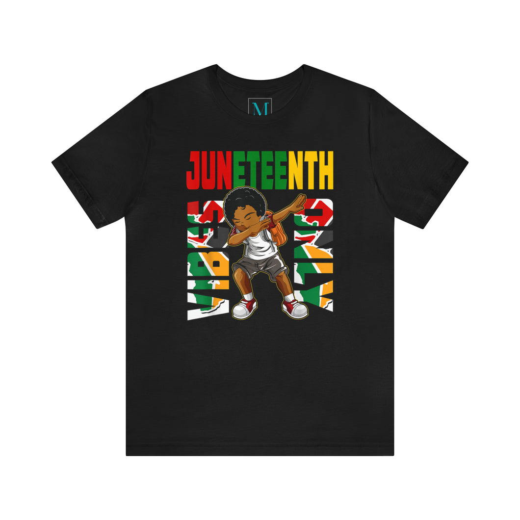 Juneteenth Vibes Jersey Short Sleeve Premium Tee