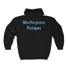 Load image into Gallery viewer, Masterpiece Design Logo Heavy Blend™ Full Zip Hooded Sweatshirt
