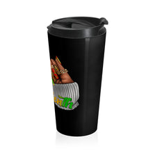 Load image into Gallery viewer, Juneteenth Nails Stainless Steel Travel Mug
