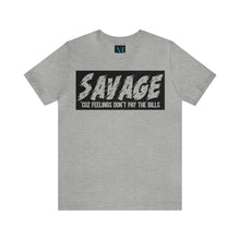 Load image into Gallery viewer, Savage Jersey Short Sleeve Premium Tee
