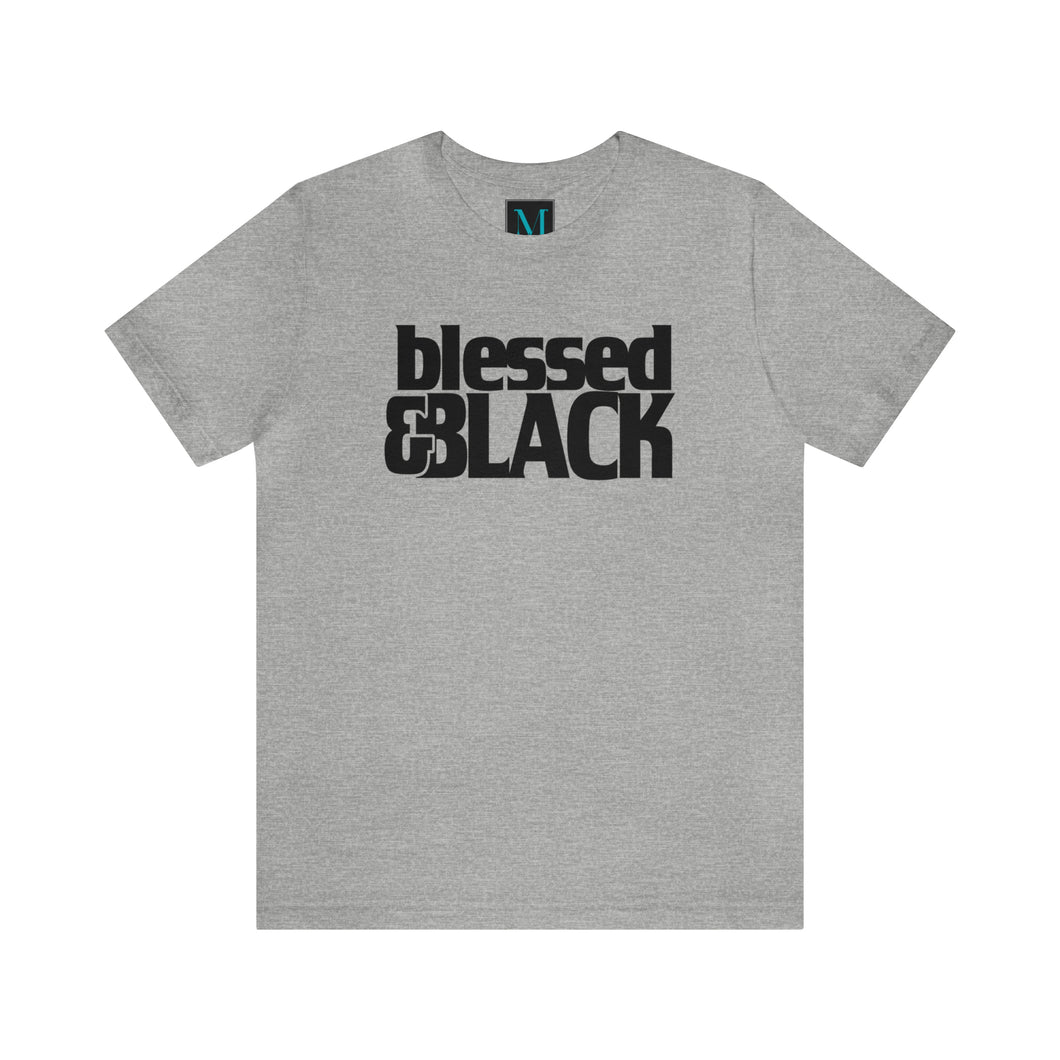 Blessed & Black Jersey Short Sleeve Premium Tee