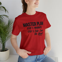 Load image into Gallery viewer, Master Plan Jersey Short Sleeve Premium Tee
