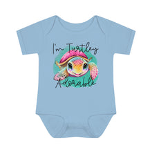 Load image into Gallery viewer, I&#39;m Turtley Adorable Infant Baby Rib Bodysuit
